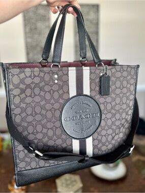 Coach Dempsey 40 Tote with Strap